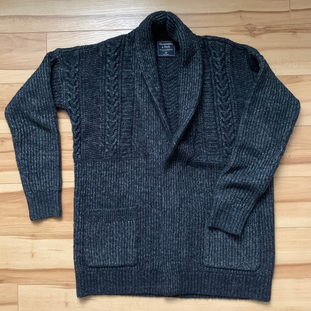 Abercrombie & Fitch Open Front Cardigan